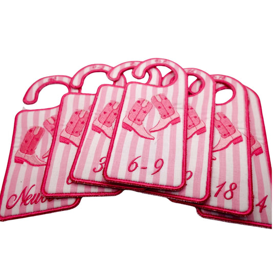 Cowboy Boot Baby Closet Dividers